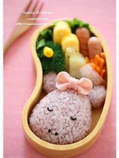 いねむりカバさん*キャラ弁-レシピのメイン写真