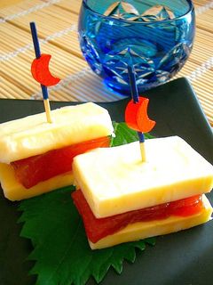おつまみに*スマートチーズ&マグロ*-レシピのメイン写真