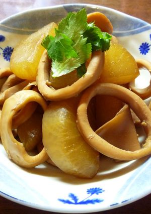 さっぱりイカ大根(*^-ﾟ)vｨｪｨ♪-レシピのメイン写真