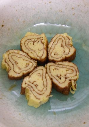 キャラ弁♪ちっちゃいちっちゃい卵焼きの花-レシピのメイン写真