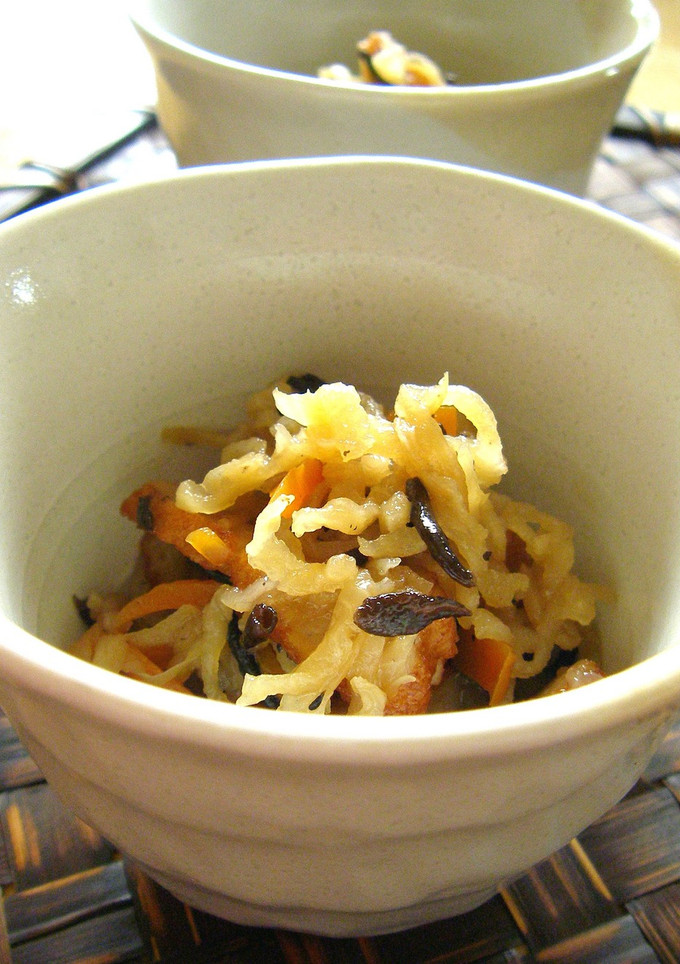 切干大根とひじきの煮物-レシピのメイン写真