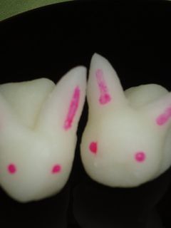 簡単うさぎ団子-レシピのメイン写真
