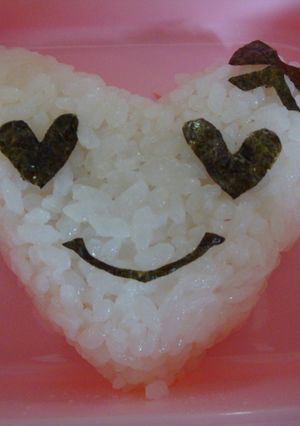 ♡ハートちゃん♡簡単キャラ弁-レシピのメイン写真