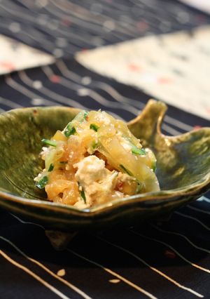 中華クラゲの豆腐和え-レシピのメイン写真