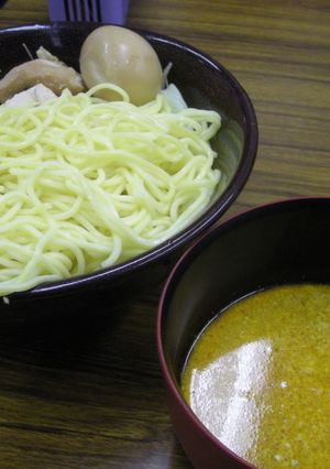 鶏チャーシューつけ麺：200円ランチ-レシピのメイン写真