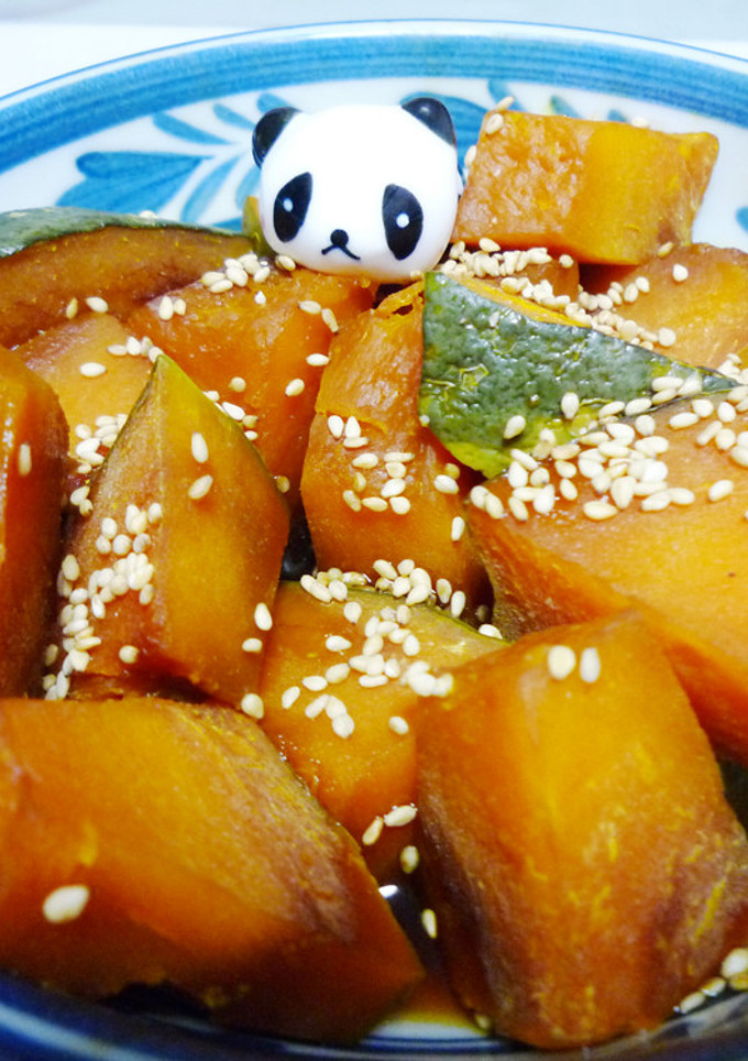 めちゃ簡単！かぼちゃ煮♪-レシピのメイン写真