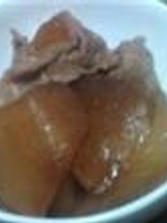 煮汁がじゅわ~!豚肉と大根の煮物-レシピのメイン写真