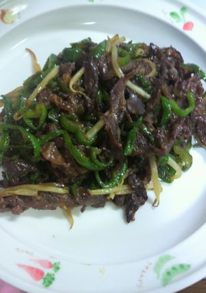 うま〜い お手軽青椒牛肉!-レシピのメイン写真