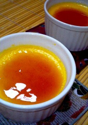 美味し～い！かぼちゃのプリンですよ～♡！-レシピのメイン写真