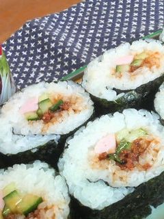 運動会にどうですか?肉味噌巻き寿司☆-レシピのメイン写真