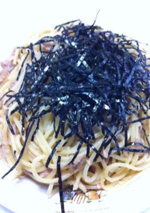 和風ツナスパゲッティ-レシピのメイン写真