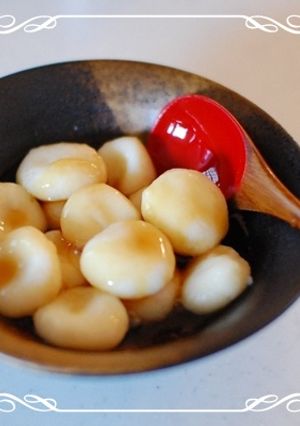 お子様でも簡単！お豆腐で白玉だんこ-レシピのメイン写真