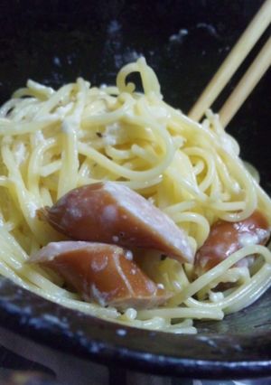 １人ランチに☆チーズパスタ-レシピのメイン写真