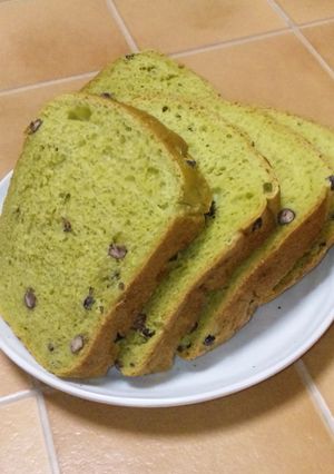 ふっわふわ抹茶パン-レシピのメイン写真