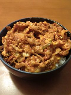 豚キムチの卵とじ丼-レシピのメイン写真
