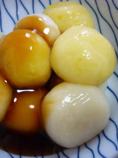 お月見に☆豆腐で2色みたらしだんご♪-レシピのメイン写真