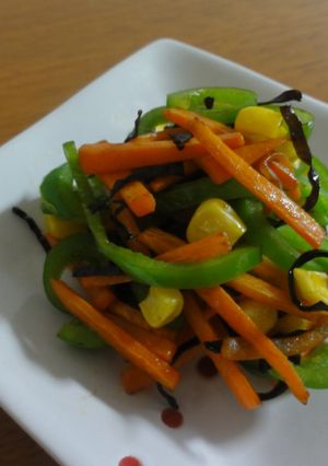 お弁当に♪カラフル野菜炒め-レシピのメイン写真