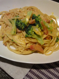南瓜のクリームパスタ-レシピのメイン写真
