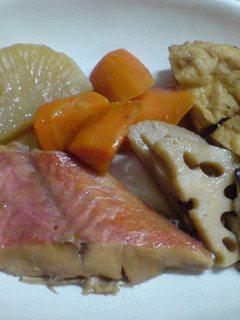 金目鯛と根菜の煮つけ-レシピのメイン写真