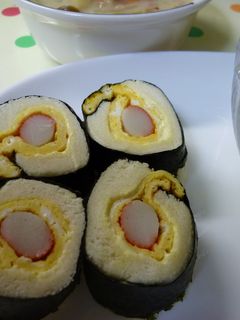 海苔巻サンドイッチ-レシピのメイン写真