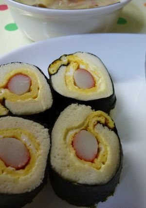 海苔巻サンドイッチ-レシピのメイン写真