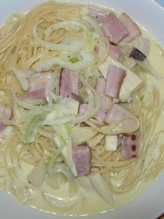 豆乳でつくるカルボナーラ-レシピのメイン写真