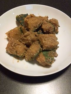 かぼちゃのごま和え-レシピのメイン写真