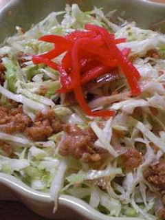 鶏そぼろサラダ ♪♪-レシピのメイン写真