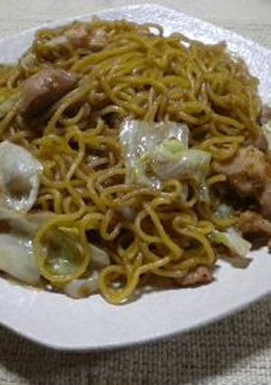 簡単B級ｸﾞﾙﾒ!!!ひるぜん焼きそば-レシピのメイン写真