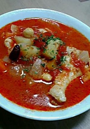 体ほっこり～トマトスープ-レシピのメイン写真