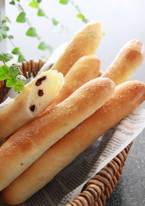 スティックパン　チョコチップ入り♪-レシピのメイン写真