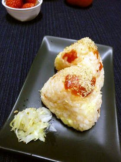チーズと福神漬けのおにぎり-レシピのメイン写真