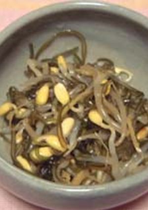 大豆もやしと切り昆布の和え物-レシピのメイン写真