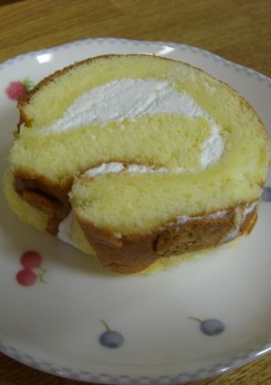 ふわふわロールケーキ♪-レシピのメイン写真