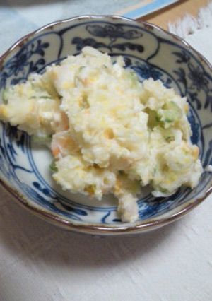 水切りヨーグルトでポテトサラダ-レシピのメイン写真