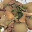 大根とキノコの中華炒め煮