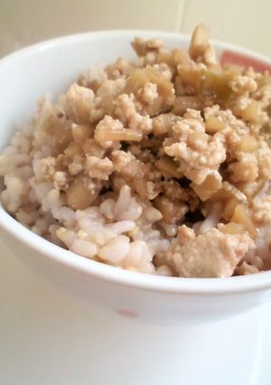 ご飯のお供にゴボウと豆腐のそぼろ-レシピのメイン写真
