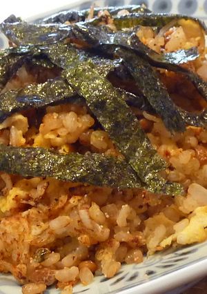 納豆キムチ明太チャーハン-レシピのメイン写真