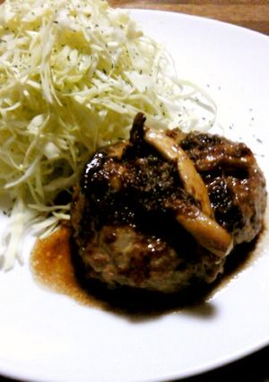 ｼﾞﾝｼﾞｬｰｿｰｽで♥ﾊﾝﾊﾞｰｸﾞ♪-レシピのメイン写真