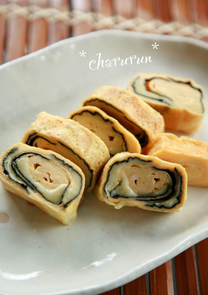 切れてるチーズde卵焼き♫-レシピのメイン写真