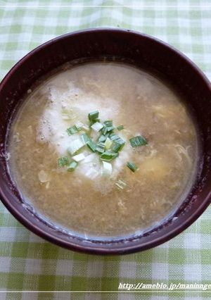長いもの味噌汁-レシピのメイン写真