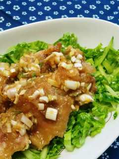 博多屋台の味?!マーマレード味唐揚げ風-レシピのメイン写真