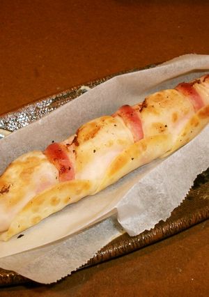 餃子の皮でベーコン＆チーズドック-レシピのメイン写真