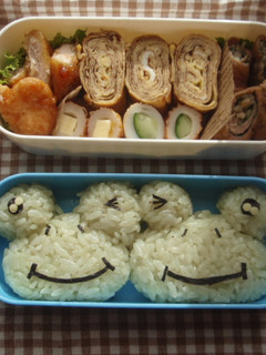 キャラ弁♪カエルちゃんゴハン-レシピのメイン写真