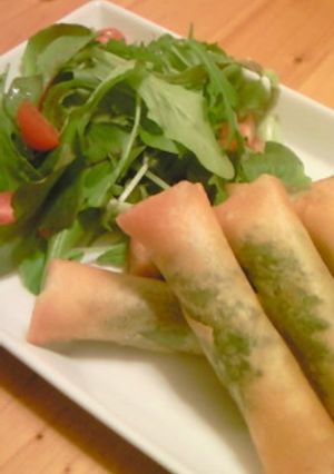 おつまみに♪ハムチーズ春巻き-レシピのメイン写真