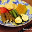 グリル野菜の焼き浸し