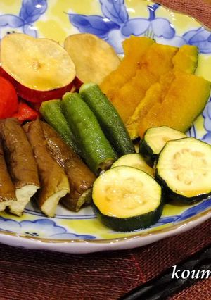 グリル野菜の焼き浸し-レシピのメイン写真