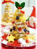 サンタも喜ぶツリーの簡単クリスマスケーキ