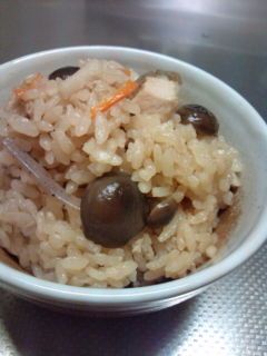 きのこの炊き込みご飯-レシピのメイン写真