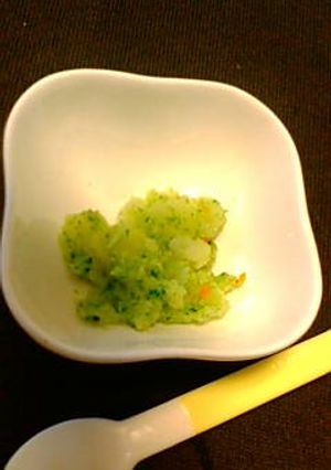 離乳食初期に★緑黄色野菜ポテト-レシピのメイン写真